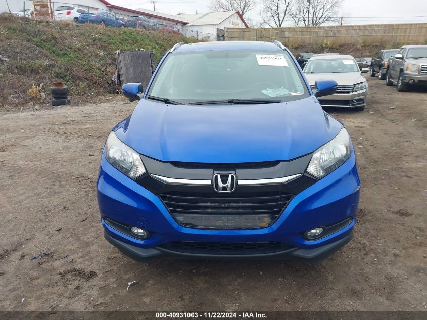 2018 Honda Hr-V Ex-L VIN: 3CZRU6H79JM721281 Lot: 40931063