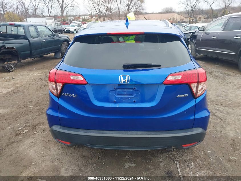 2018 Honda Hr-V Ex-L VIN: 3CZRU6H79JM721281 Lot: 40931063