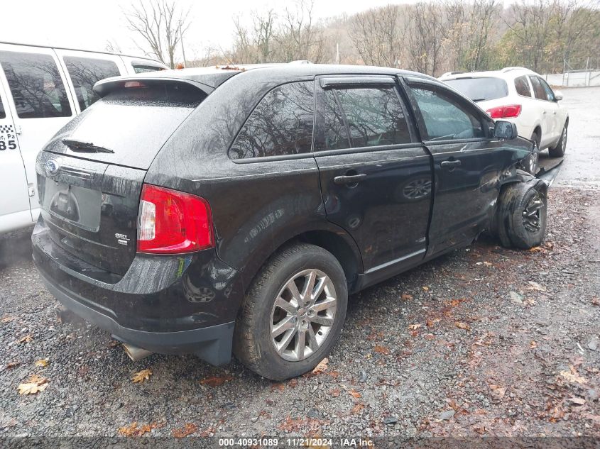 VIN 2FMDK4JC5EBB73655 2014 FORD EDGE no.4