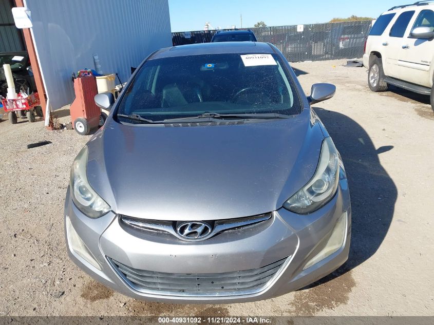 2014 Hyundai Elantra Sport VIN: KMHDH4AH9EU106903 Lot: 40931092