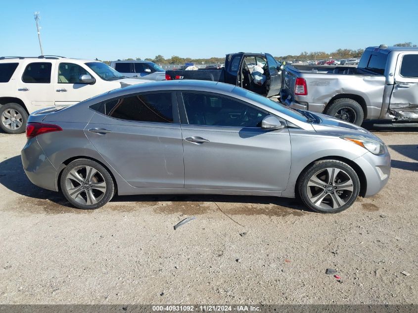 2014 Hyundai Elantra Sport VIN: KMHDH4AH9EU106903 Lot: 40931092