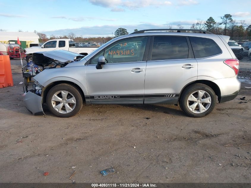 2015 Subaru Forester 2.5I Limited VIN: JF2SJAHC9FH479914 Lot: 40931115