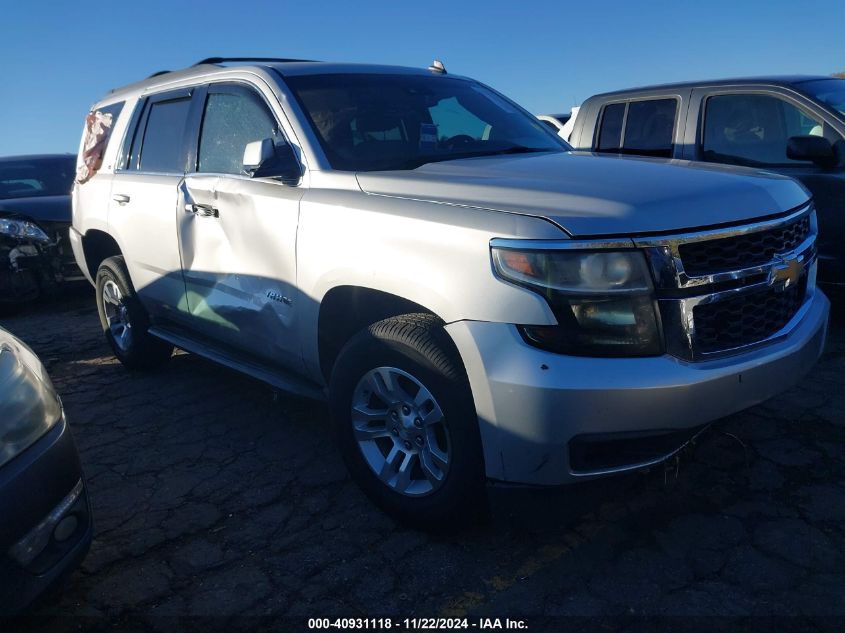 2015 Chevrolet Tahoe Lt VIN: 1GNSCBKC8FR120417 Lot: 40931118