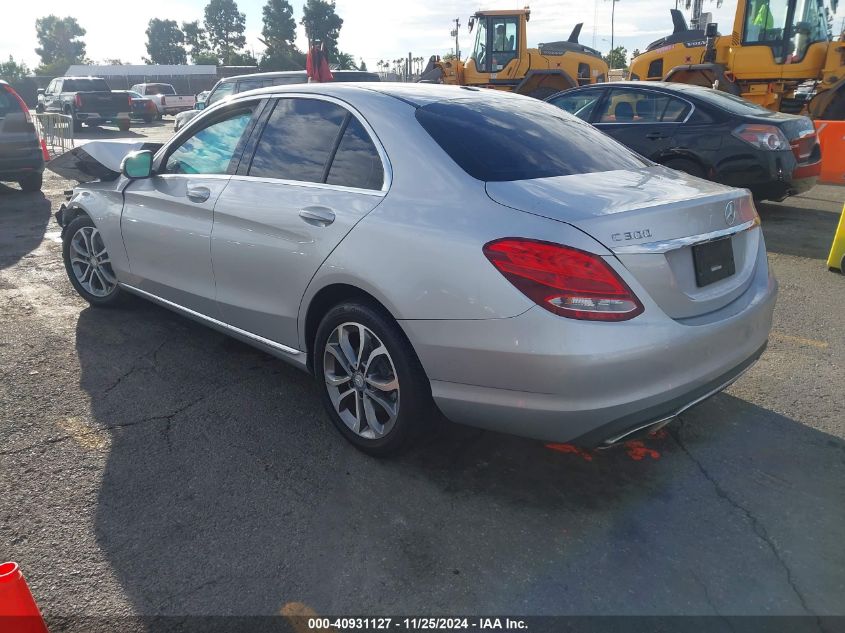 VIN 55SWF4JB8FU075862 2015 Mercedes-Benz C 300, Lux... no.3