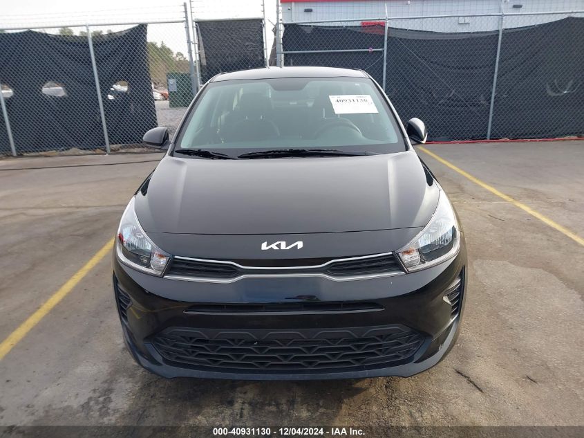 2023 Kia Rio Lx VIN: 3KPA24AD8PE614819 Lot: 40931130