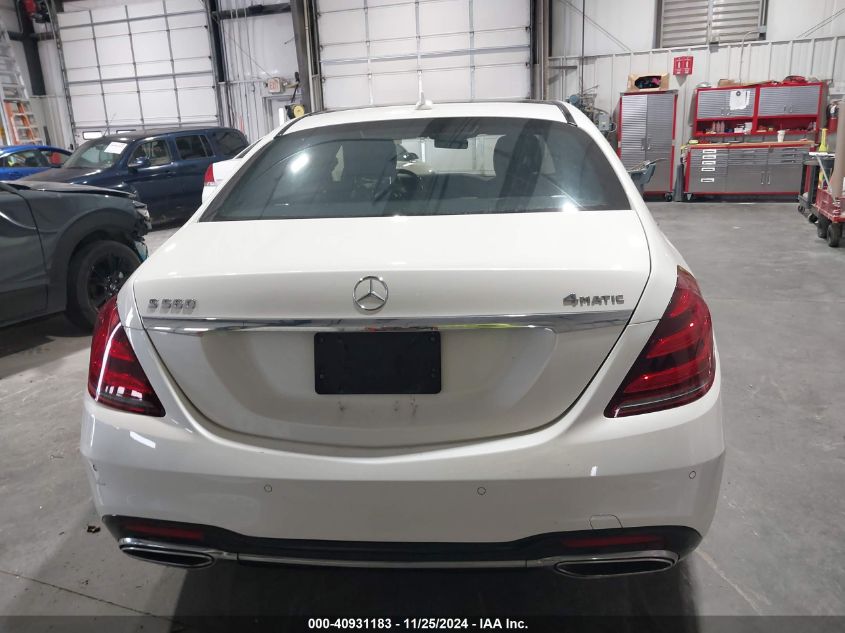 VIN WDDUG8GB6JA377114 2018 Mercedes-Benz S 560, 4Matic no.17