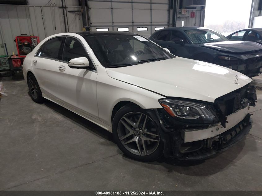 VIN WDDUG8GB6JA377114 2018 Mercedes-Benz S 560, 4Matic no.1