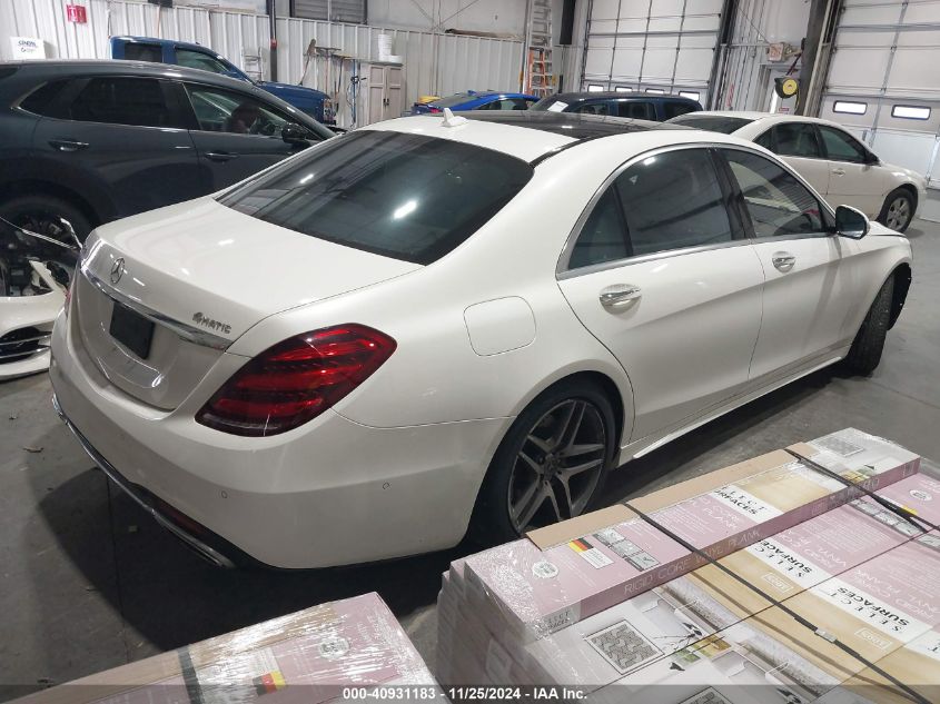 VIN WDDUG8GB6JA377114 2018 Mercedes-Benz S 560, 4Matic no.4