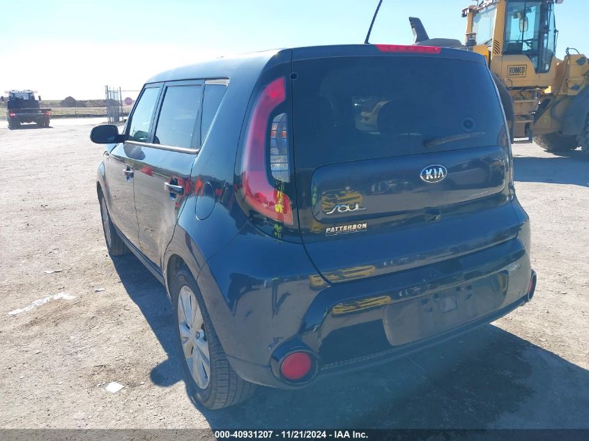 VIN KNDJP3A50G7259889 2016 KIA Soul, + no.3