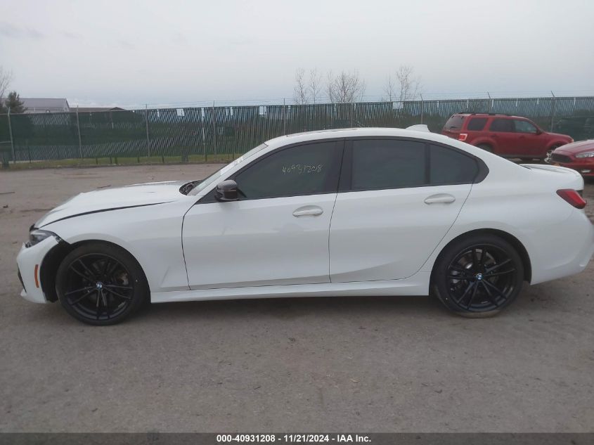 2022 BMW 330I xDrive VIN: 3MW5R7J07N8C37999 Lot: 40931208