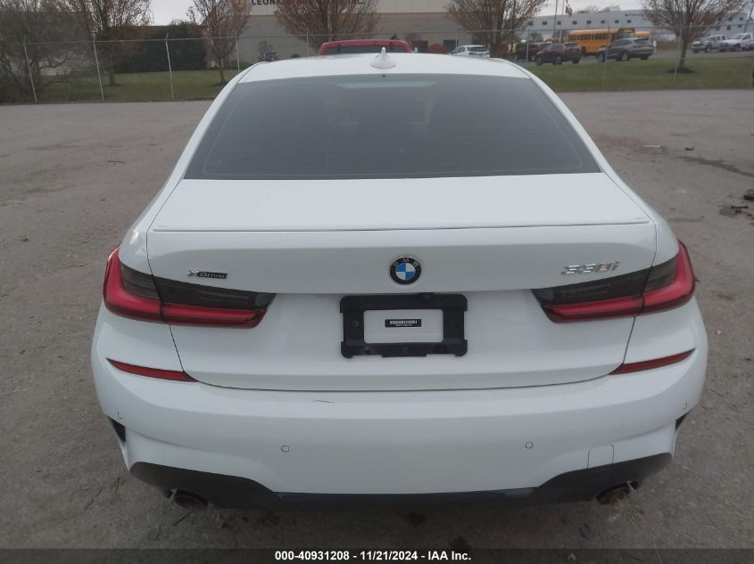 2022 BMW 330I xDrive VIN: 3MW5R7J07N8C37999 Lot: 40931208