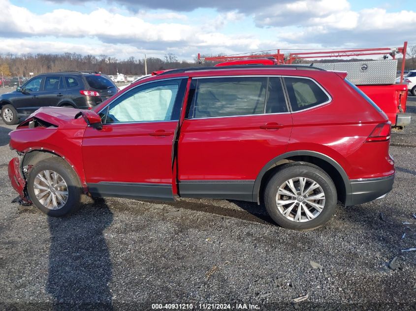 2018 Volkswagen Tiguan 2.0T Se/2.0T Sel VIN: 3VV3B7AX1JM076161 Lot: 40931210