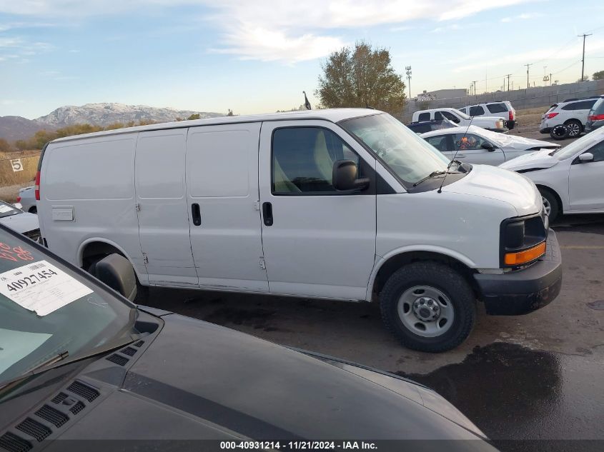 2014 Chevrolet Express 2500 Work Van VIN: 1GCWGFCA4E1142432 Lot: 40931214