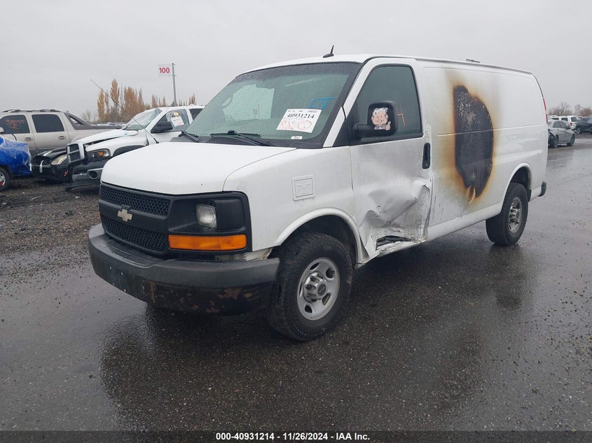Vin: 1gcwgfca4e1142432, lot: 41420936, chevrolet express 2500 work van 20142