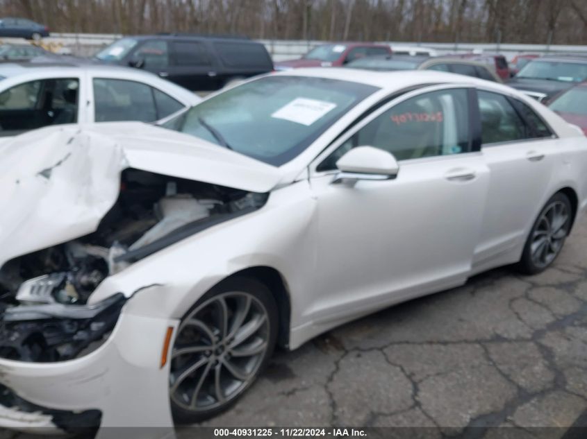 2019 Lincoln Mkz Reserve I VIN: 3LN6L5D90KR602175 Lot: 40931225