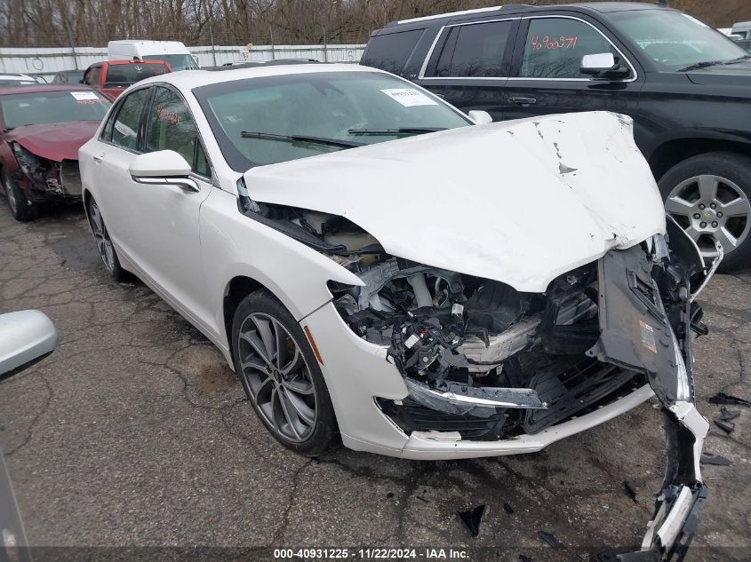 2019 Lincoln Mkz Reserve I VIN: 3LN6L5D90KR602175 Lot: 40931225