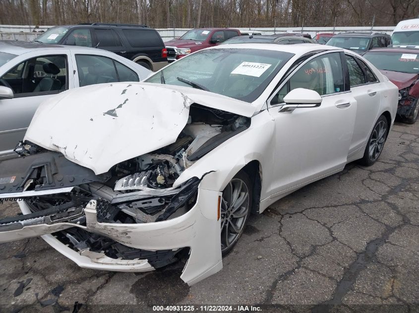 2019 Lincoln Mkz Reserve I VIN: 3LN6L5D90KR602175 Lot: 40931225