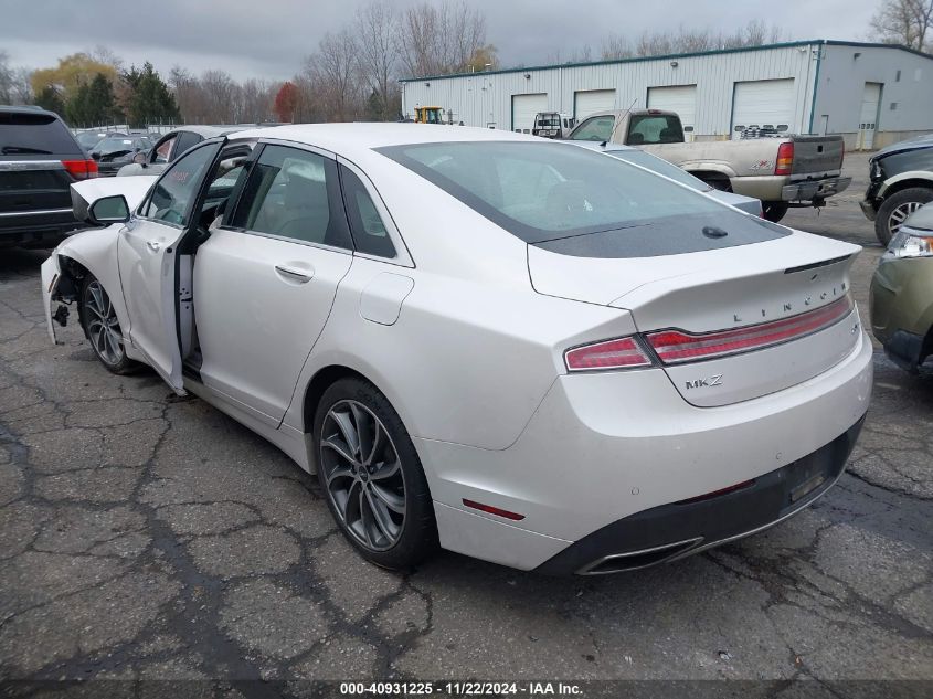 2019 Lincoln Mkz Reserve I VIN: 3LN6L5D90KR602175 Lot: 40931225