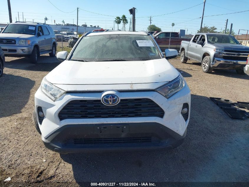 2020 Toyota Rav4 Hybrid Xle VIN: 4T3RWRFV5LU005322 Lot: 40931227