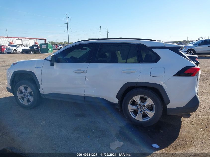 2020 Toyota Rav4 Hybrid Xle VIN: 4T3RWRFV5LU005322 Lot: 40931227