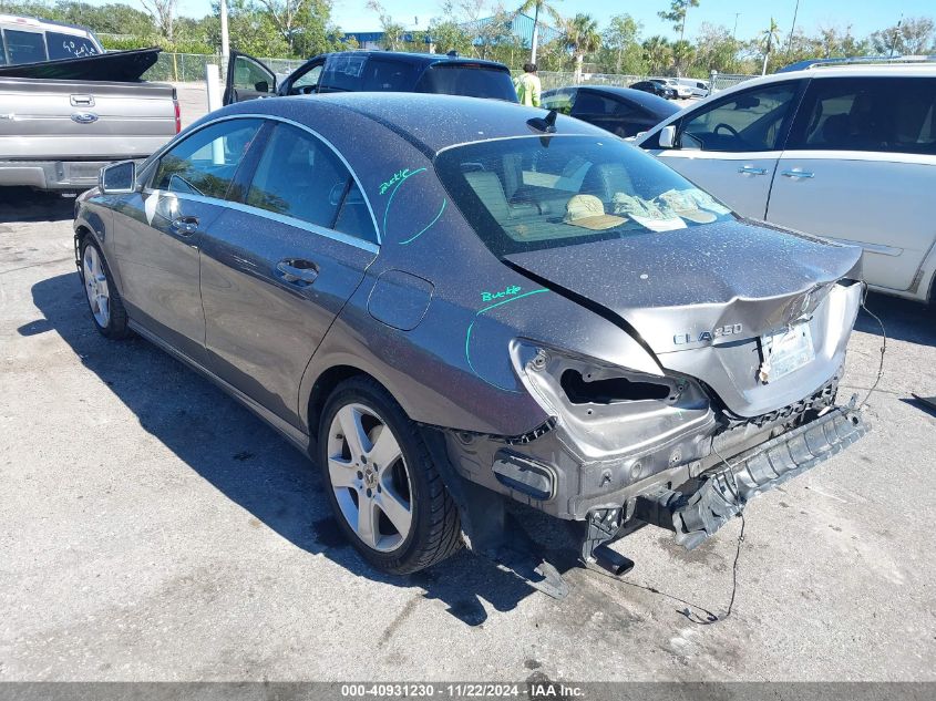 2018 Mercedes-Benz Cla 250 VIN: WDDSJ4EB1JN631681 Lot: 40931230