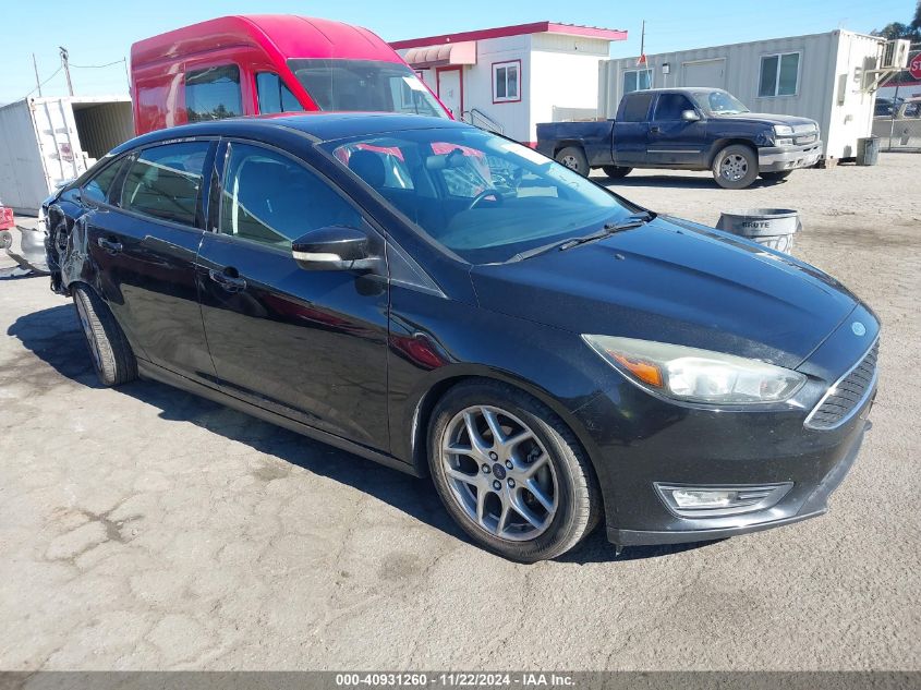 2015 Ford Focus Se VIN: 1FADP3F28FL221642 Lot: 40931260