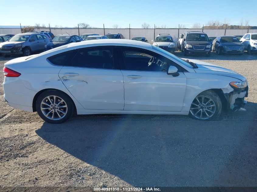 2017 Ford Fusion Se VIN: 3FA6P0H76HR113539 Lot: 40931310