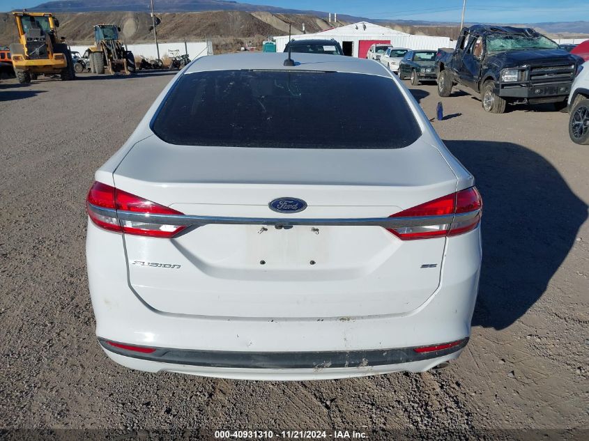 2017 FORD FUSION SE - 3FA6P0H76HR113539