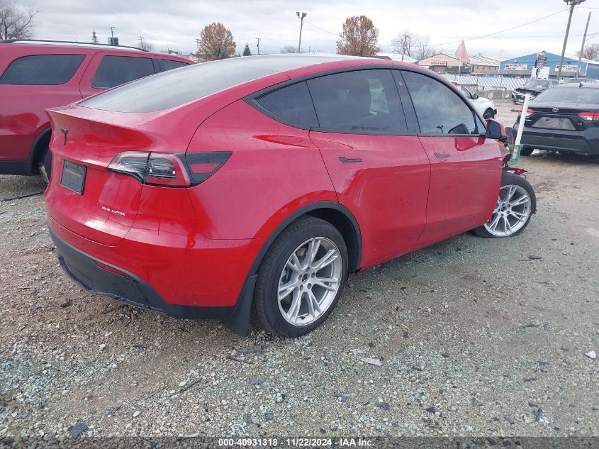 VIN 7SAYGDEE1PF687725 2023 Tesla Model Y, Awd/Long... no.4