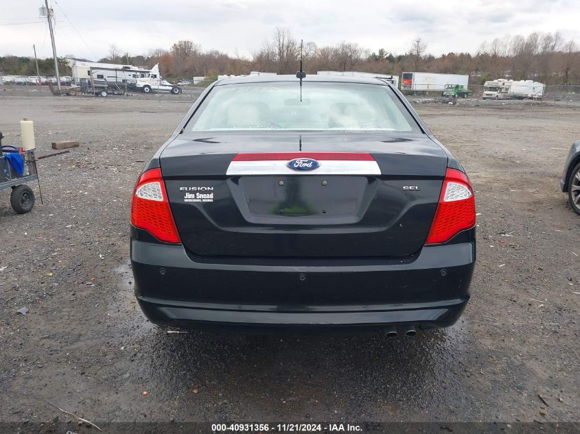 2012 Ford Fusion Sel VIN: 3FAHP0JA5CR429554 Lot: 40931356