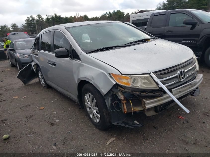 2011 Honda Odyssey Lx VIN: 5FNRL5H29BB010256 Lot: 40931367