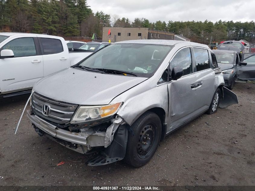 2011 Honda Odyssey Lx VIN: 5FNRL5H29BB010256 Lot: 40931367