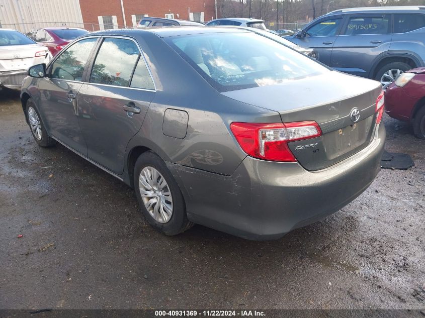 VIN 4T4BF1FK1ER365441 2014 Toyota Camry, LE no.3