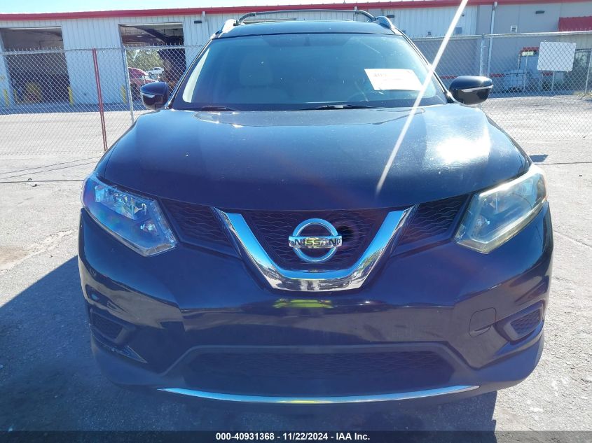 2015 Nissan Rogue Sv VIN: 5N1AT2MK7FC787258 Lot: 40931368