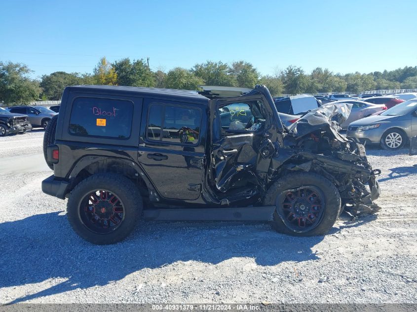 2019 Jeep Wrangler Unlimited Sahara VIN: 1C4HJXEG0KW604937 Lot: 40931379