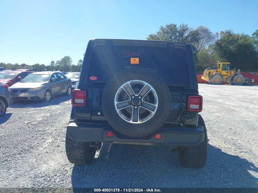 2019 Jeep Wrangler Unlimited Sahara VIN: 1C4HJXEG0KW604937 Lot: 40931379