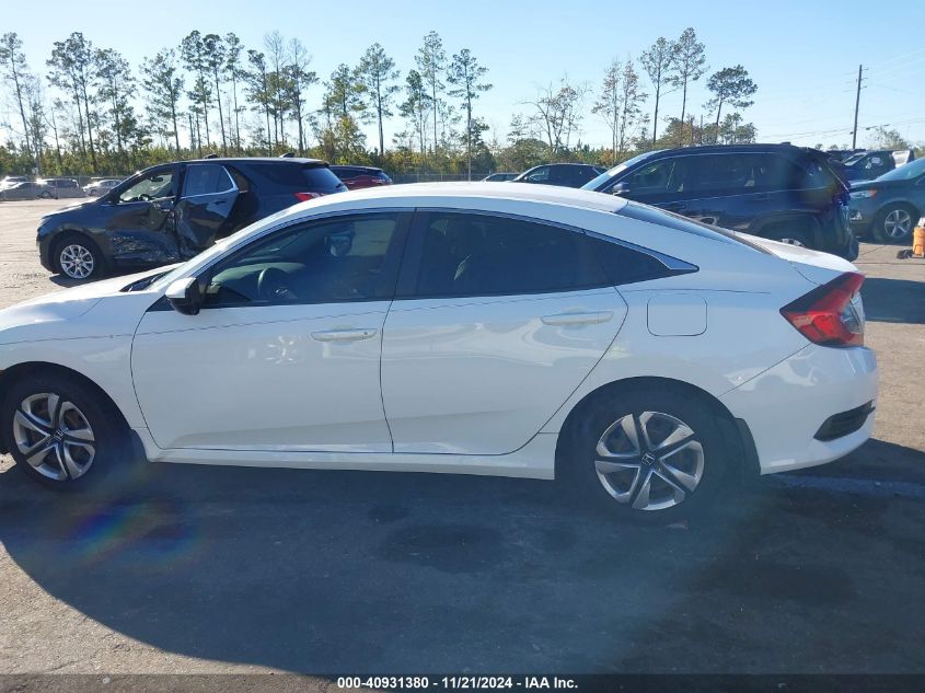 2018 Honda Civic Lx VIN: 19XFC2F50JE008303 Lot: 40931380