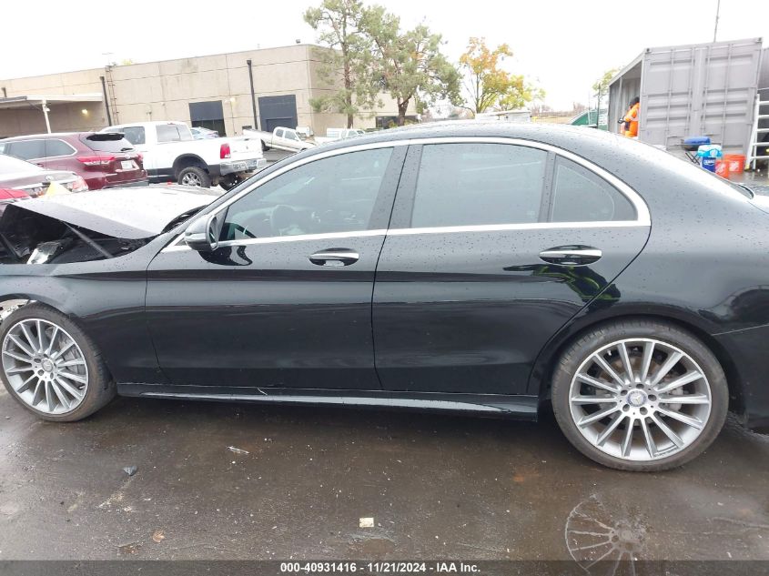 2017 Mercedes-Benz C 300 Luxury/Sport VIN: WDDWF4JB8HR246744 Lot: 40931416