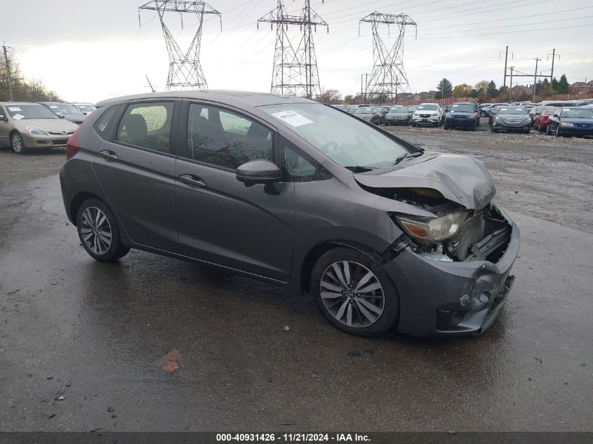 2017 Honda Fit Ex VIN: JHMGK5H73HS013525 Lot: 40931426