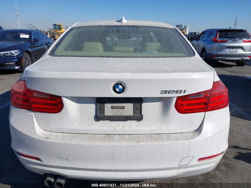 2014 BMW 328I VIN: WBA3C1C53EK108123 Lot: 40931431