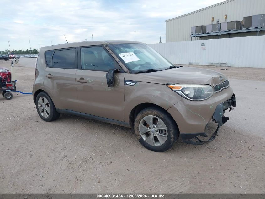 2016 Kia Soul VIN: KNDJN2A25G7290609 Lot: 40931434