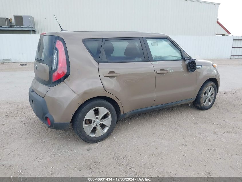 2016 Kia Soul VIN: KNDJN2A25G7290609 Lot: 40931434