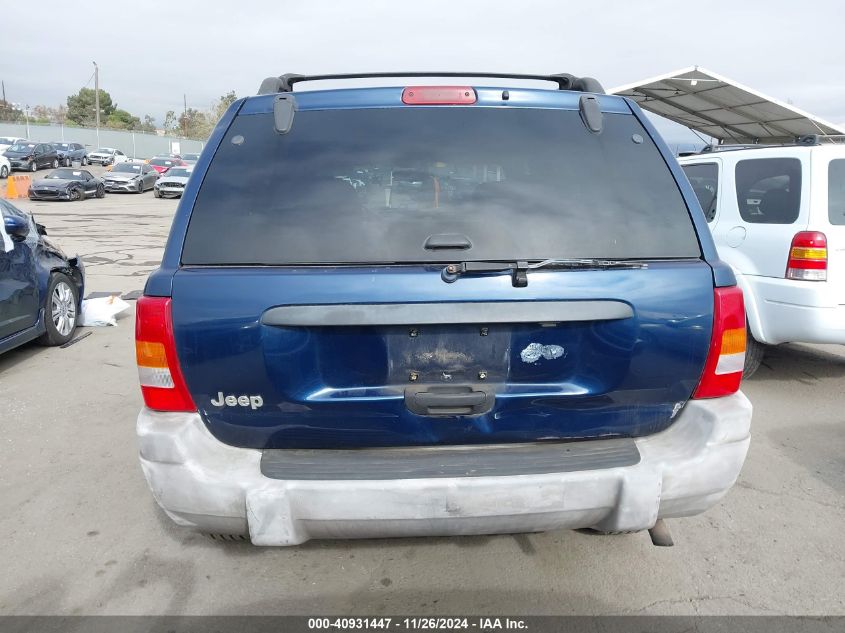 2000 Jeep Grand Cherokee Laredo VIN: 1J4G248S0YC391161 Lot: 40931447