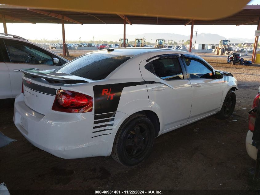 2013 Dodge Avenger Se VIN: 1C3CDZAB0DN541729 Lot: 40931451