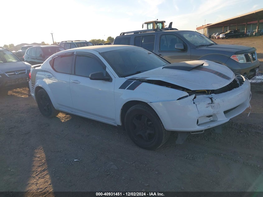 Vin: 1c3cdzab0dn541729, lot: 41421173, dodge avenger se 2013 img_1