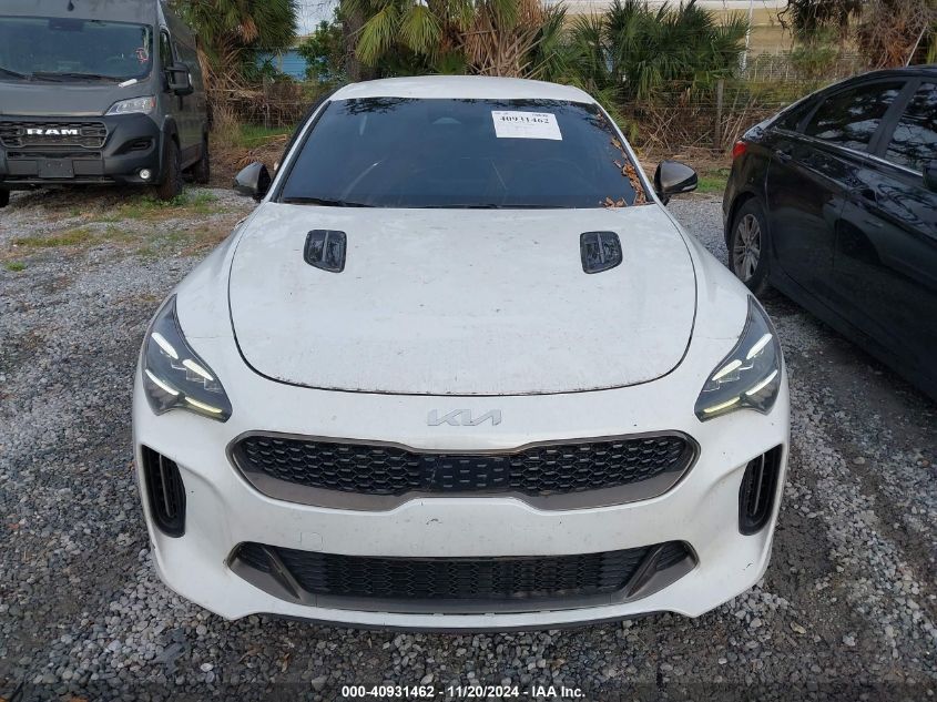 2022 Kia Stinger Gt-Line VIN: KNAE35LD5N6115994 Lot: 40931462