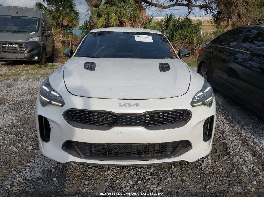 2022 Kia Stinger Gt-Line VIN: KNAE35LD5N6115994 Lot: 40931462