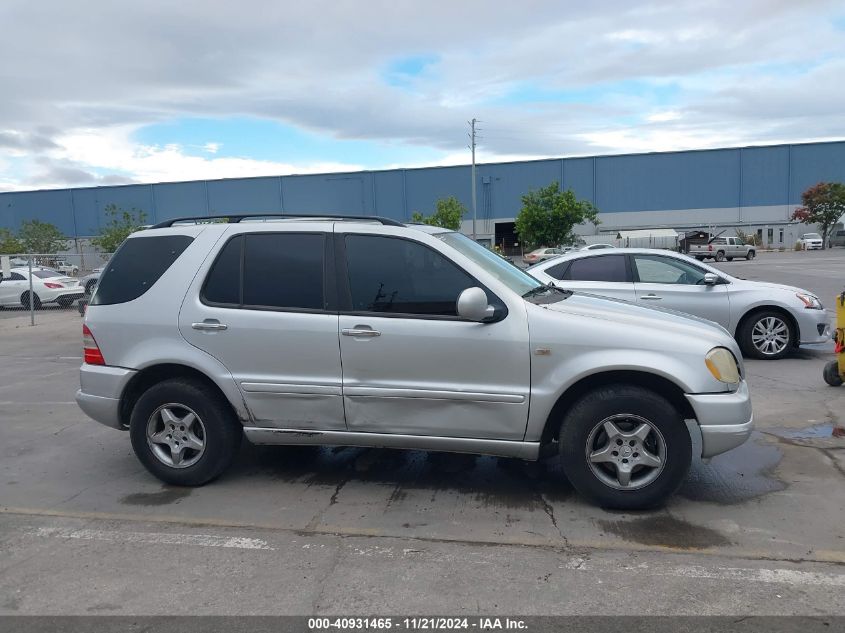 2001 Mercedes-Benz Ml 320 VIN: 4JGAB54E91A238728 Lot: 40931465