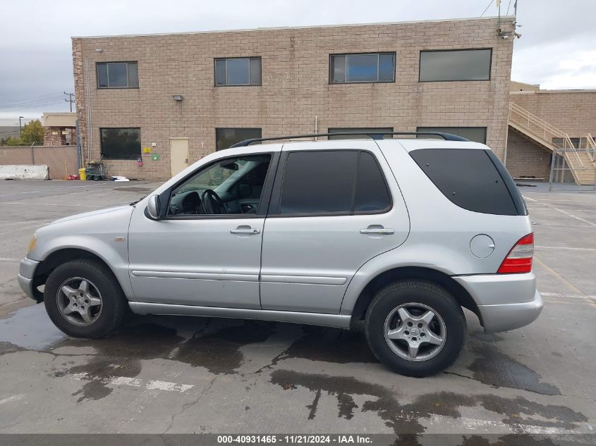 2001 Mercedes-Benz Ml 320 VIN: 4JGAB54E91A238728 Lot: 40931465