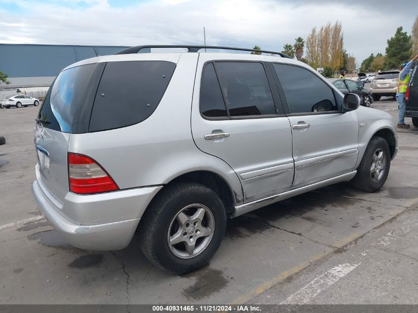 2001 Mercedes-Benz Ml 320 VIN: 4JGAB54E91A238728 Lot: 40931465